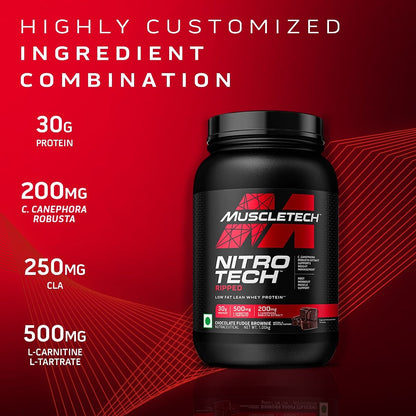 Muscletech Nitro-Tech Ripped French 1.81Kg