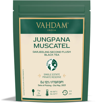 Jungpana Muscatel Darjeeling Second Flush Black Tea DJ 1212023