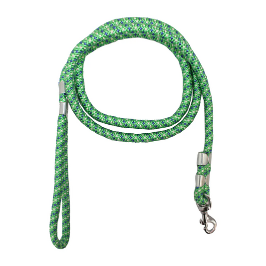 Pawpourri Classic Polyester Rope Leash for Dogs Green