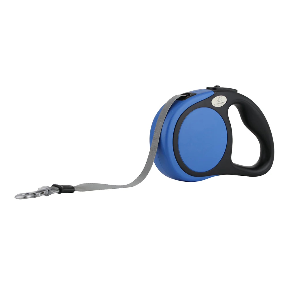 Pawpourri Retractable Leash for Dogs Blue