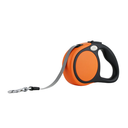 Pawpourri Retractable Leash for Dogs Orange