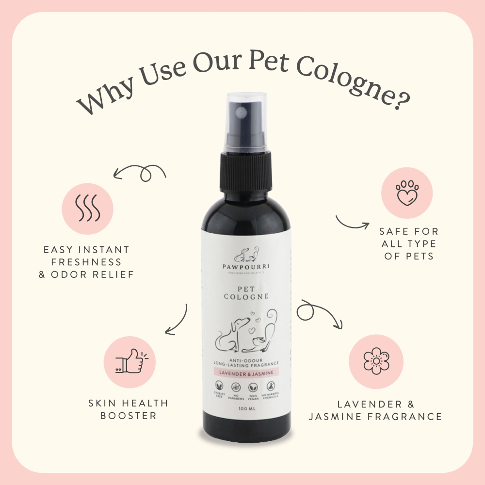 Pawpourri Pet Cologne Perfume for Dogs and Cats