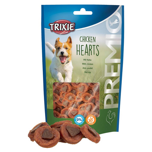 Trixie Premio Chicken Hearts Dog Treats