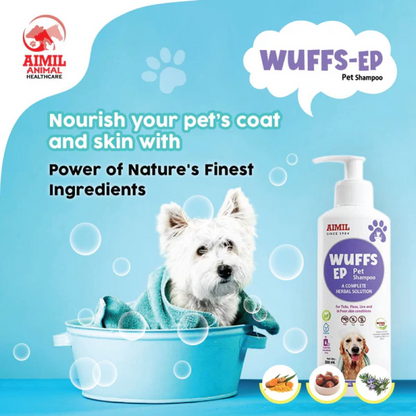 Aimil Wuffs EP Shampoo for Dogs and Cats