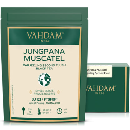 Jungpana Muscatel Darjeeling Second Flush Black Tea DJ 1212023