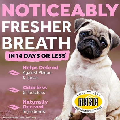 Tropiclean Fresh Breath Puppy Water Additive for Dogs