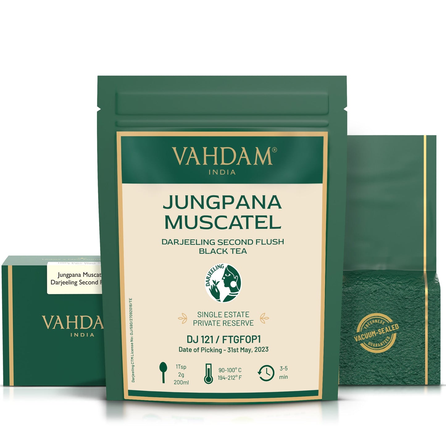 Jungpana Muscatel Darjeeling Second Flush Black Tea DJ 1212023