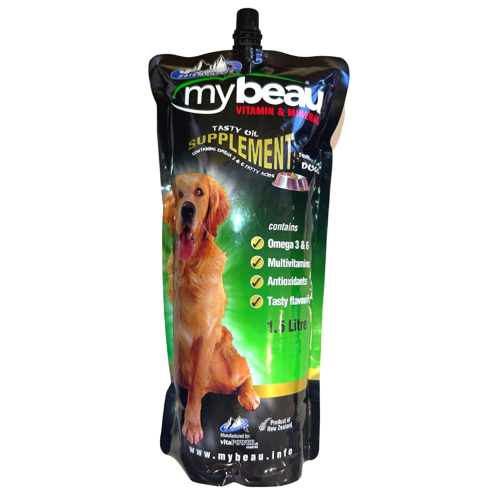 My Beau Vitamin  Mineral Food Supplement with Meat  Garlic for Dogs