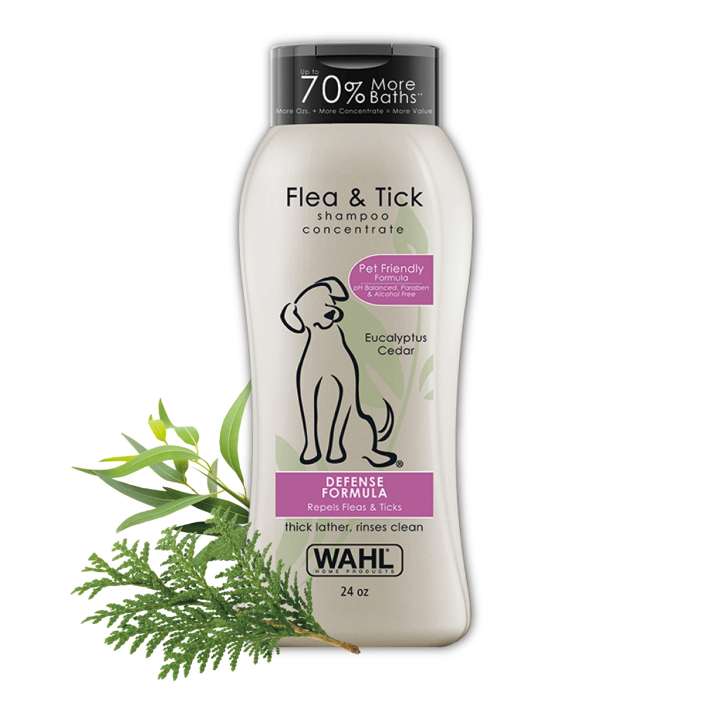 Wahl Flea and Tick Shampoo for Dogs