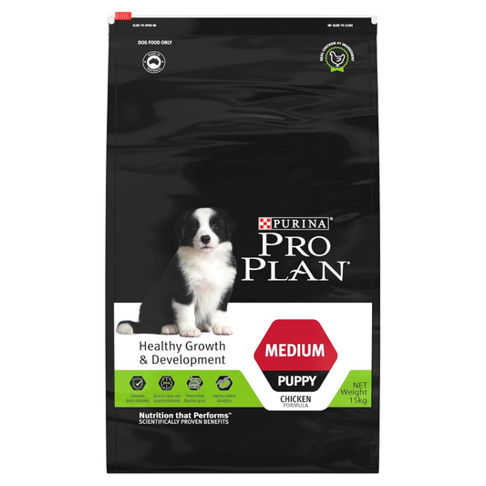 Pro Plan Chicken Medium Breed Puppy Dog Dry Food New Improved Formula