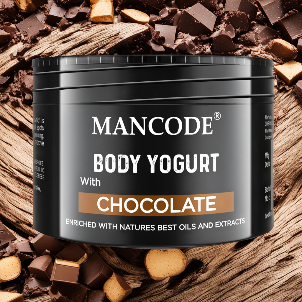 Mancode Chocolate Body Yogurt  Moisturizer for Men