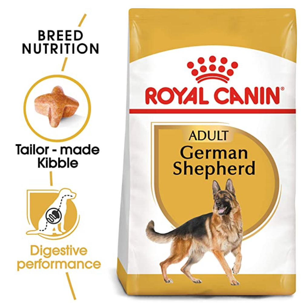 Royal Canin German Shepherd 5Dry Food and Maxi Adult Dog Wet Food Combo