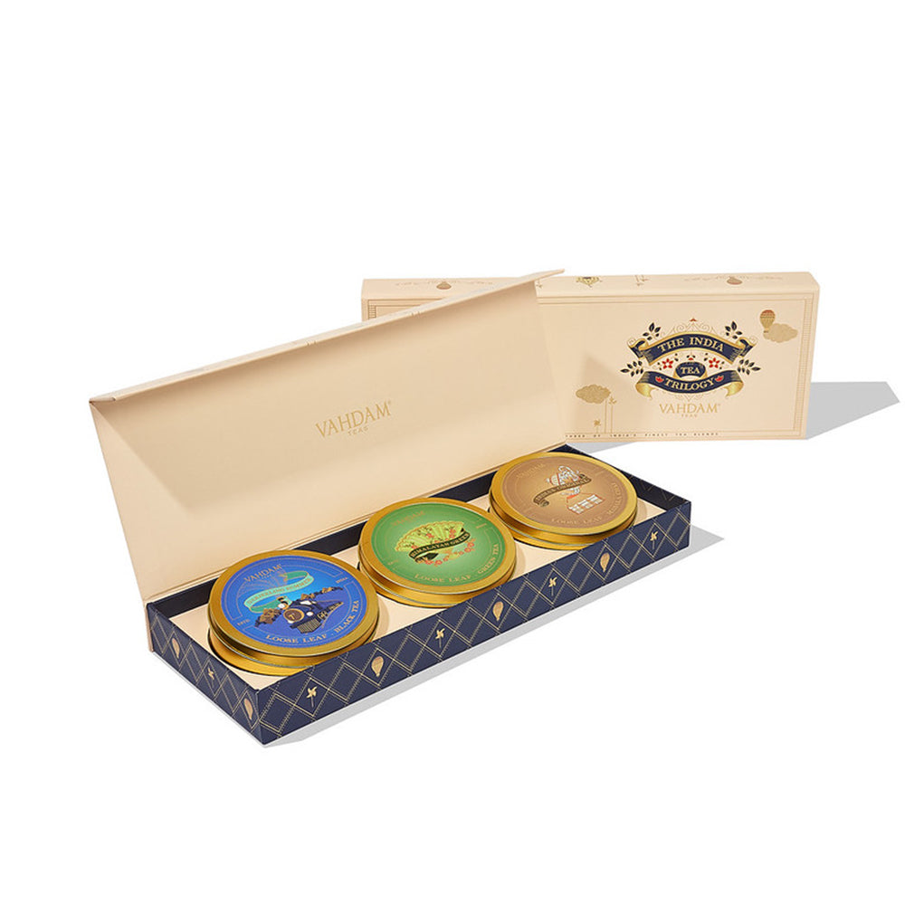 The India Tea Trilogy Gift Set 3 Teas