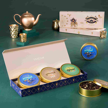 The India Tea Trilogy Gift Set 3 Teas