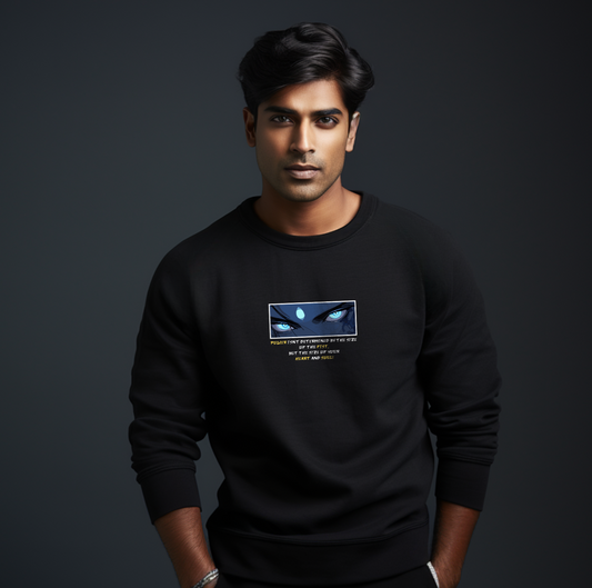 Shivas Eyes Printed Sweatshirt for Men