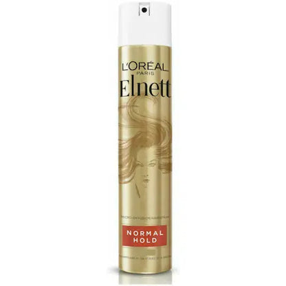 Combo - LOreal Paris Elnett Satin Normal Hold Hair Spray  Garnier Hair Colouring Creme Shade 1 Natural Black