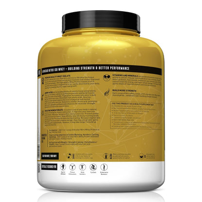 Avvatar Nitro Iso Whey 2kg  Belgian Chocolate  50 Servings  28g Protein  Sugar free  Gluten free  Soy free