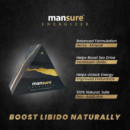 ManSure ENERGIZER for Men - 60 Capsules