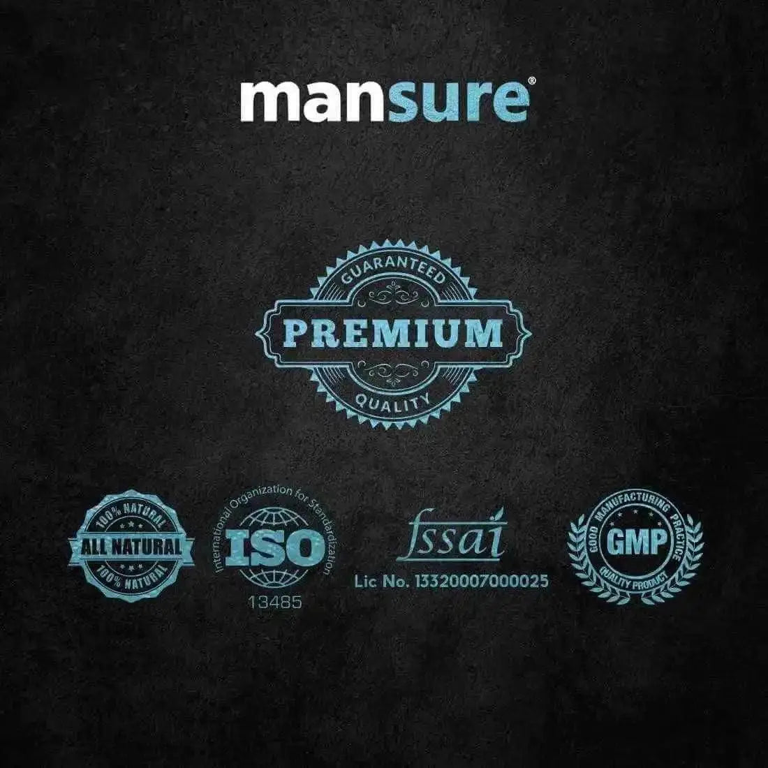 ManSure TESTOSTERONE BOOSTER for Men - 60 Capsules