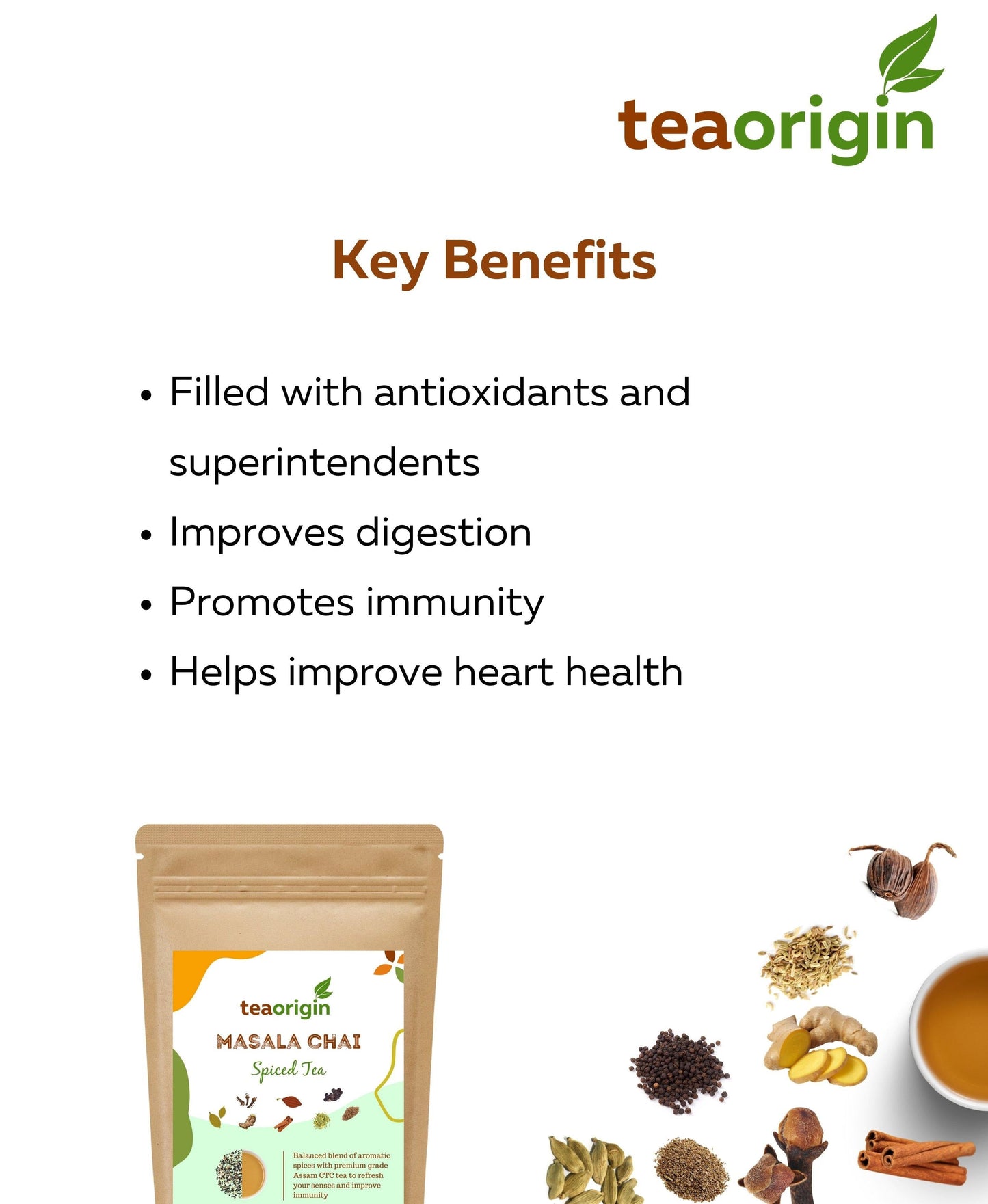 Tea Origin Masala Chai - 100g