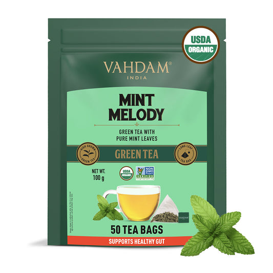 Mint Melody Green Tea 50 Tea Bags