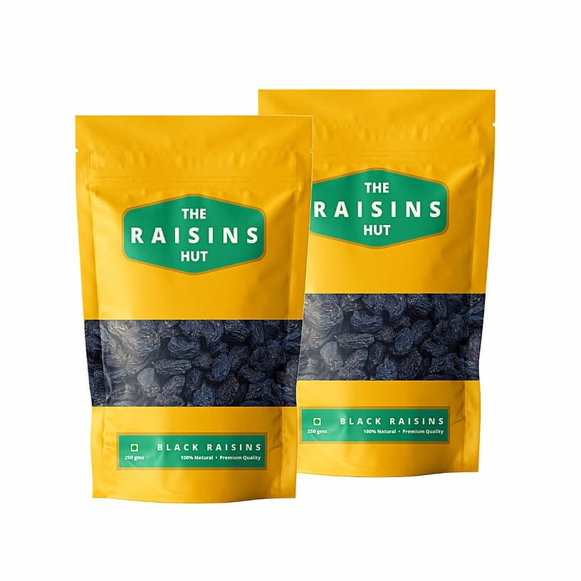 Immunity Booster Combo - 1.8KG Black  Yellow Raisins 900g each