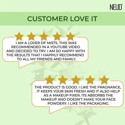 NEUD Tea Tree Facial Mist Spray For Acne-Prone Skin - 100 ml