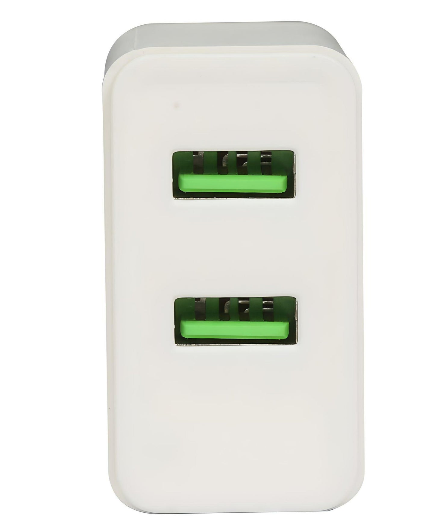 La Forte Mobile Wall Charger with Dual USB Output 2.1 Amp White