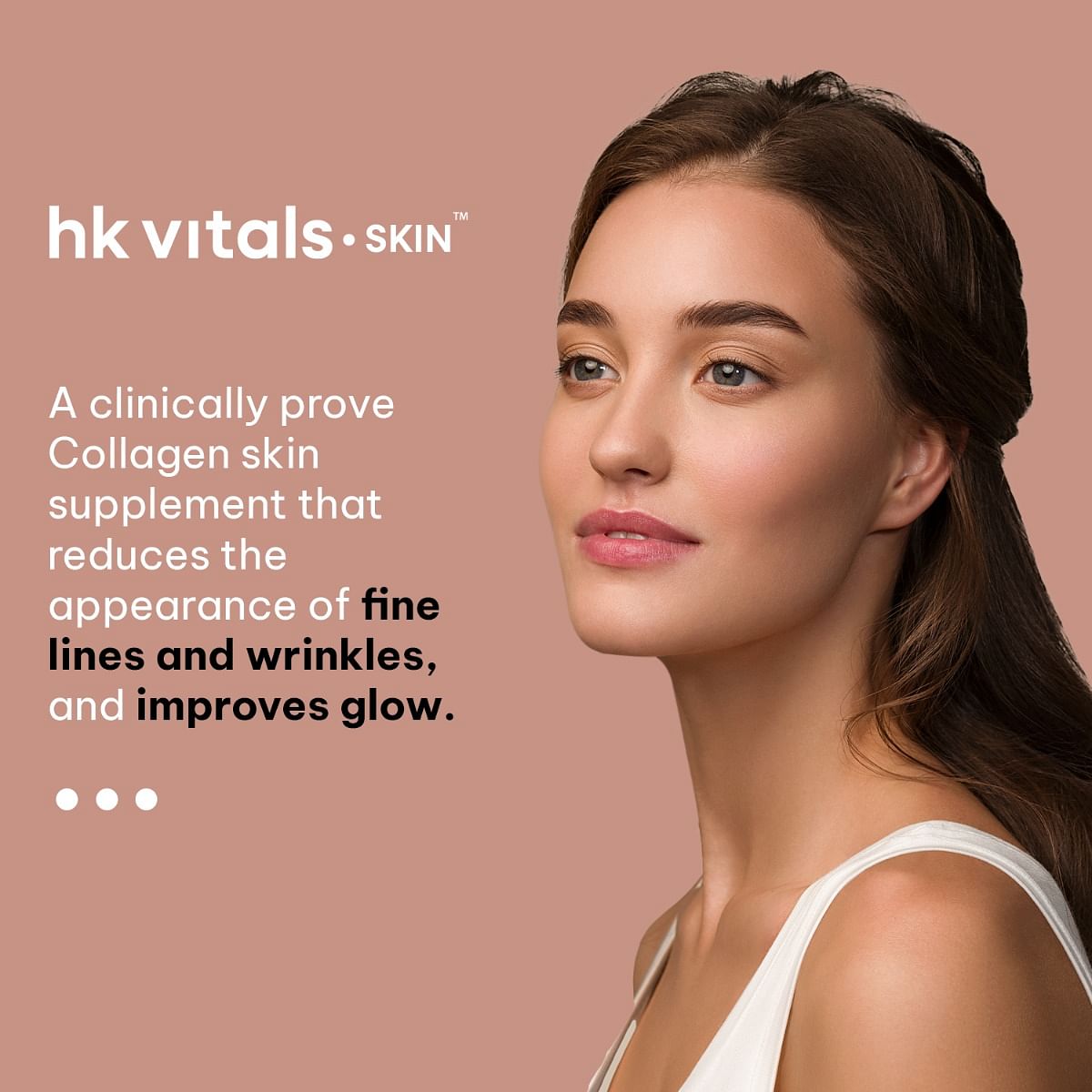 HealthKart HK Vitals Skin Radiance Collagen 200gm 25 Serving  Orange Flavour  Skin  Hair  Nails  Women  Men