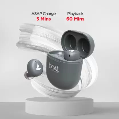 boAt Airdopes 381  Bluetooth In-Ear Wireless Earbuds with 7mm Rhythmic Dynamic Drivers Nonstop Music UpTo 20 Hours