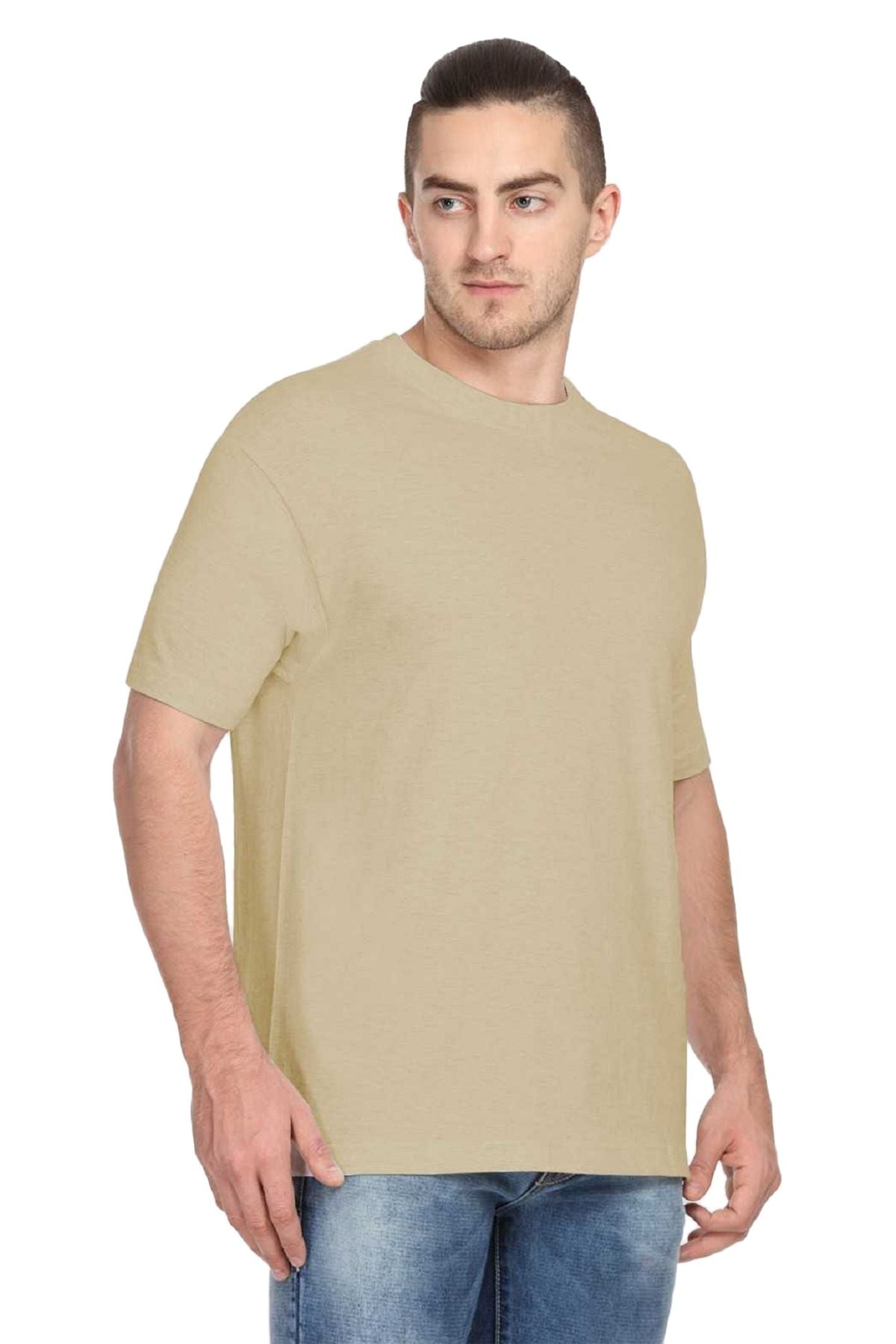 Multus  Mens Solid Round Neck Polyester White T-shirt Pack Of 2  Brown  White