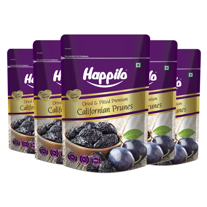 Happilo Premium Dried Californian Pitted Prunes