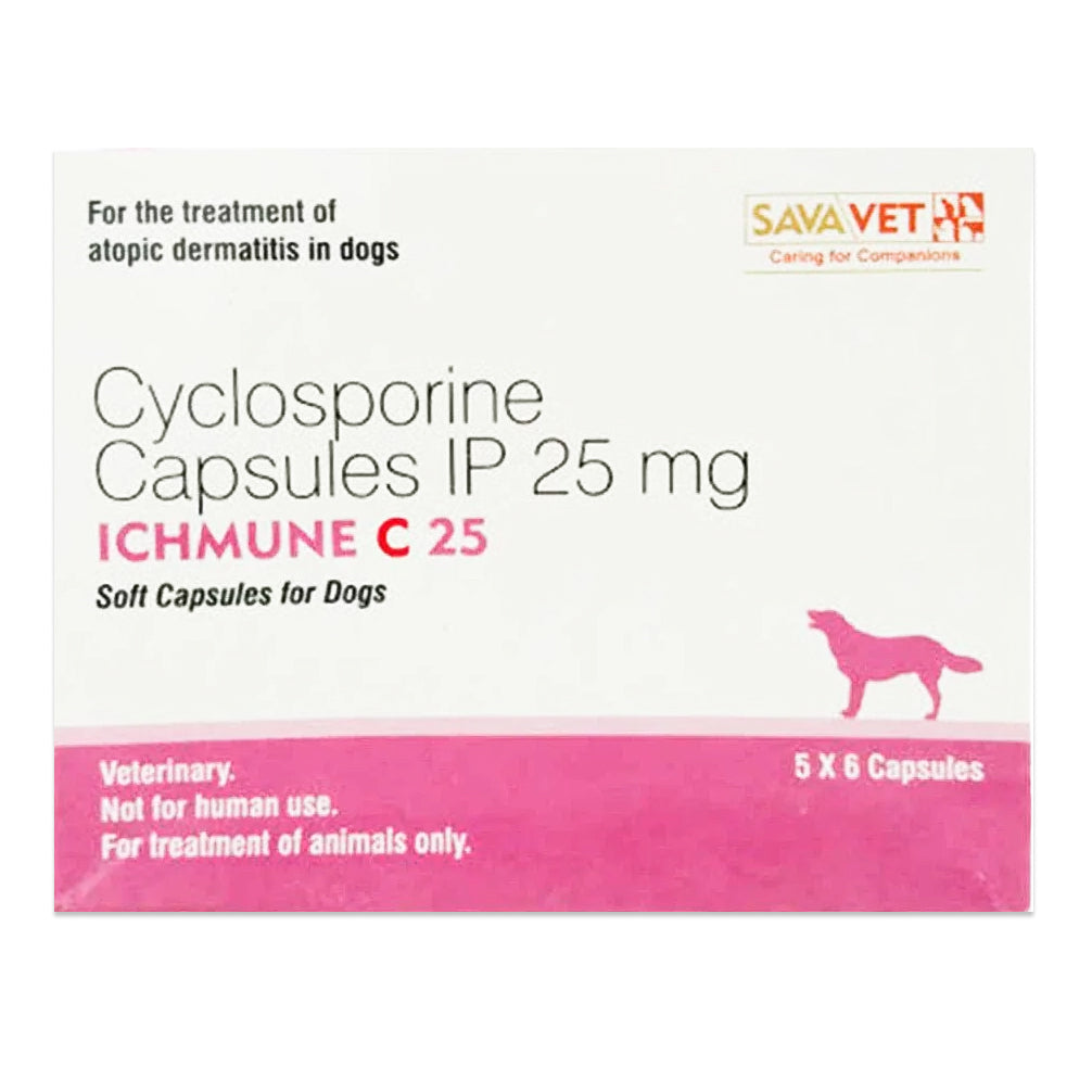 Savavet Ichmune C Cyclosporine Tablet for Dogs pack of 6 tablets