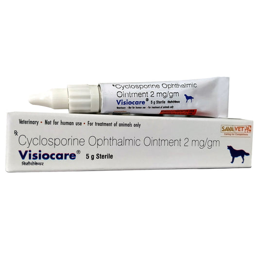 Savavet Visiocare Cyclosporine Ointment for Dogs  Cats 5g