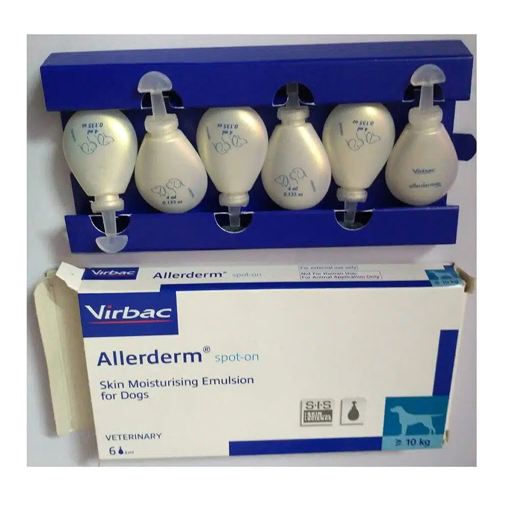 Virbac Allerderm Spot On Skin Moisturising Emulsion for Dogs