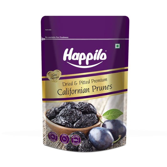 Happilo Premium Dried Californian Pitted Prunes