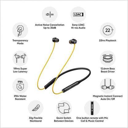 Realme Buds Wireless Pro Bluetooth Earphones