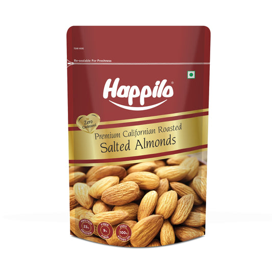 Happilo Roasted  Lightly Salted Premium Californian Almonds