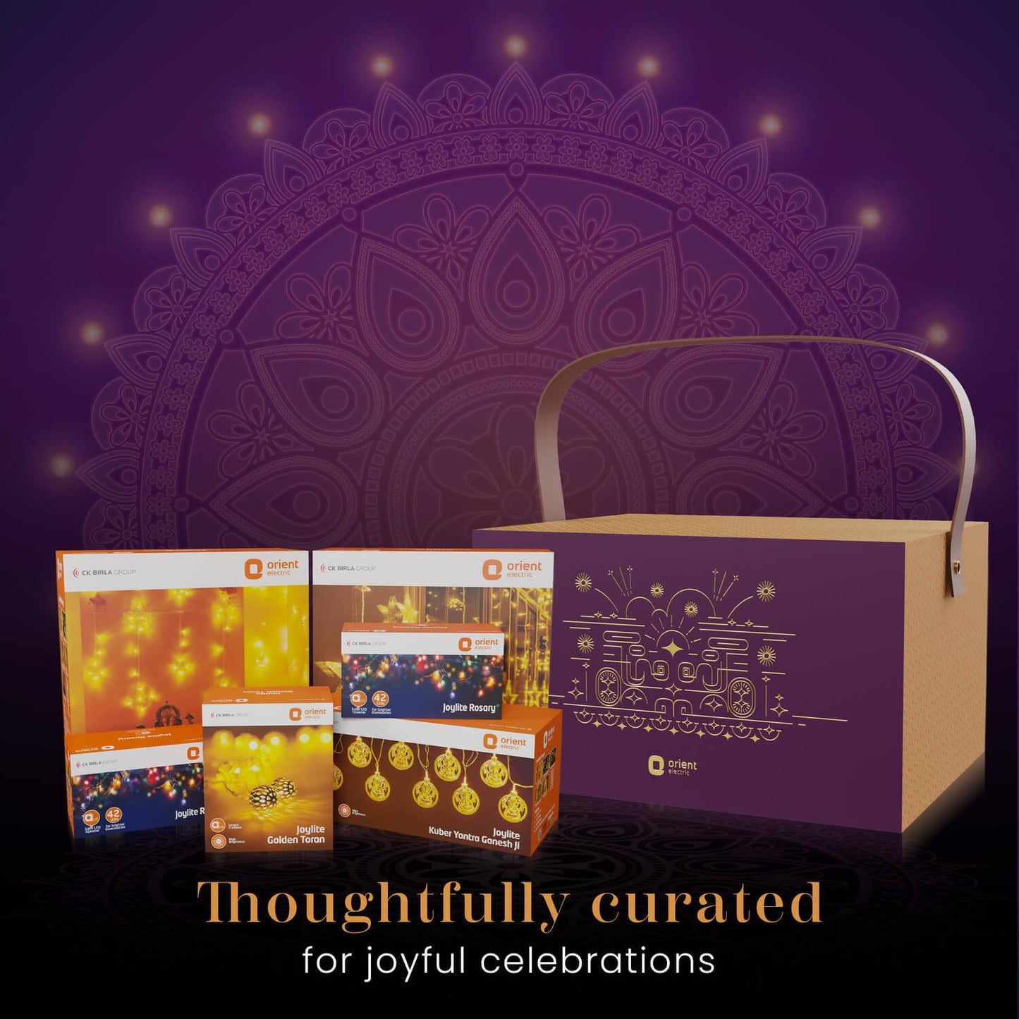 SAUBHAGYA Diwali Lights Gift Pack of 9