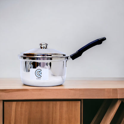 Crest Cookfesh SS Saucepan