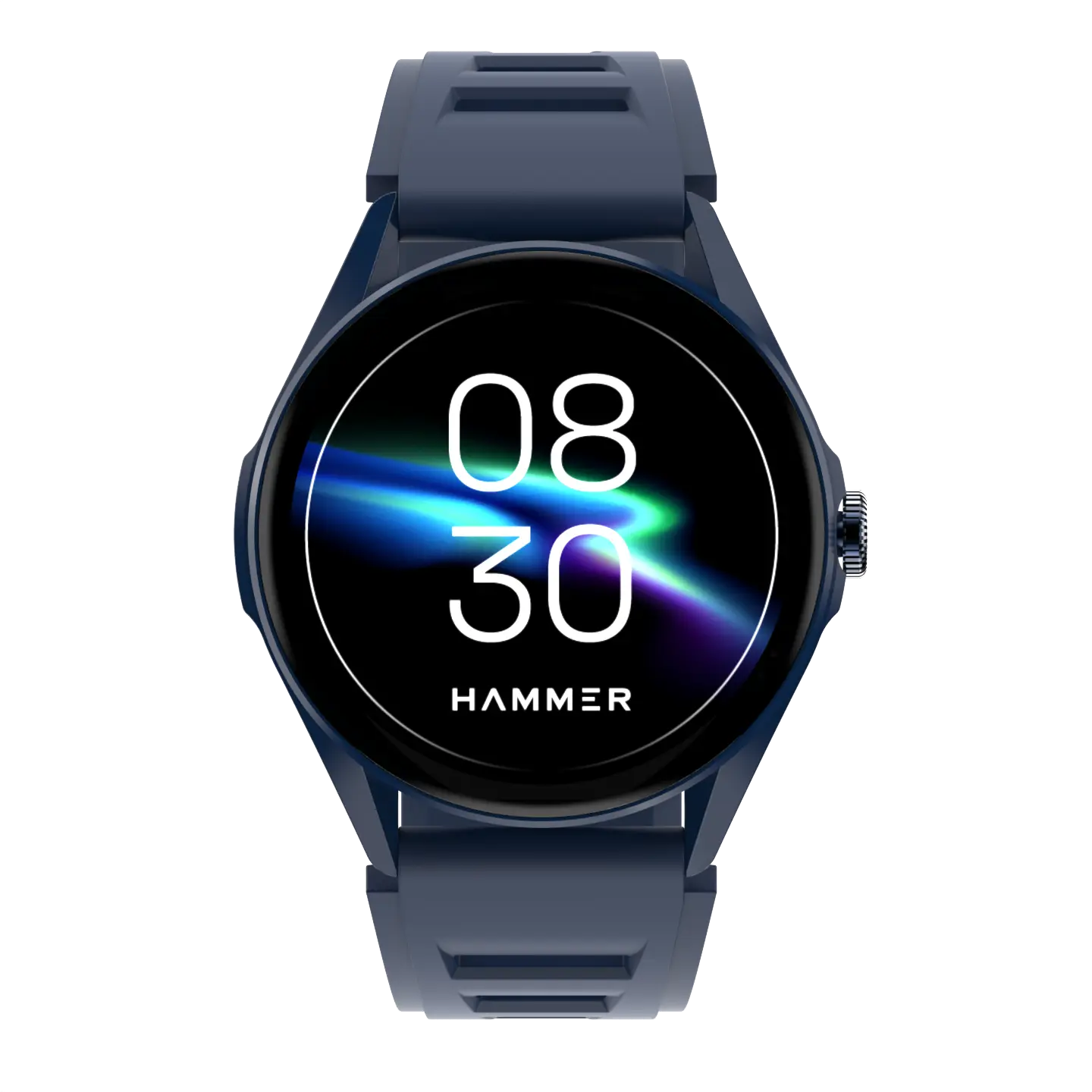 Hammer Cyclone Round dial smart watch with 1.39 inches Big Display  Bluetooth Calling
