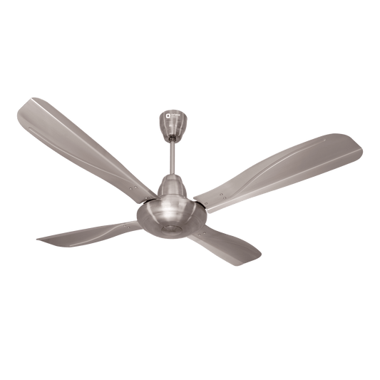 Stallion 1320mm Wide Tipped and Electroplated Finish Blades Ceiling Fan