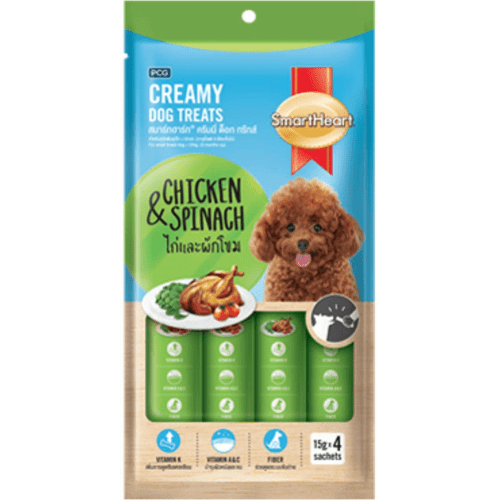 SmartHeart Chicken  Spinach Dog Creamy Treat