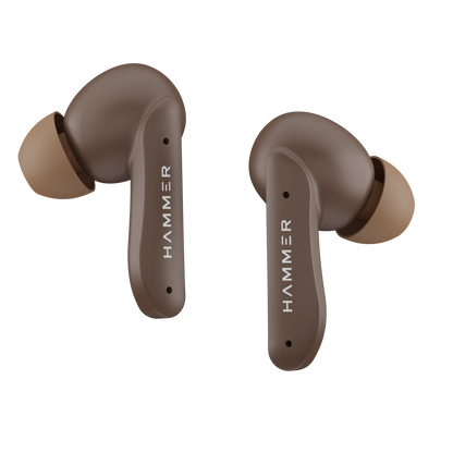 Hammer Solitude TWS Bluetooth Earbuds with Bluetooth v5.3  ENC and Smart Touch Controls