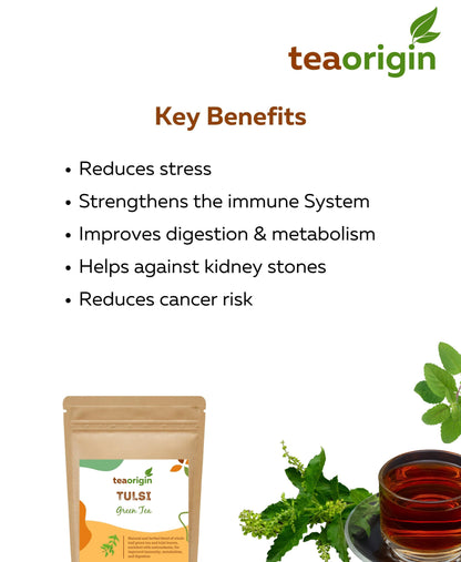 Tea Origin Tulsi Green Tea