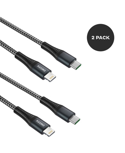 Lightning to Type C PD 2-Pack XTRA Elite Cable