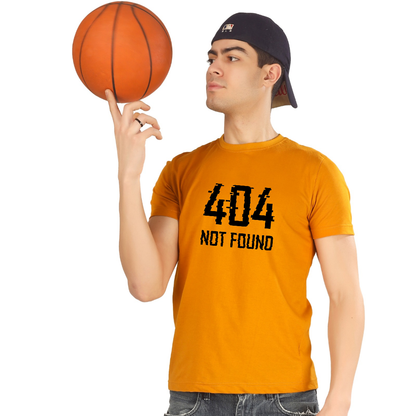 Error 404 Not Found Printed Tee