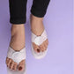 RAHEGAS Lavender Wedge Sandals for Women Elevate Your Style and Comfort