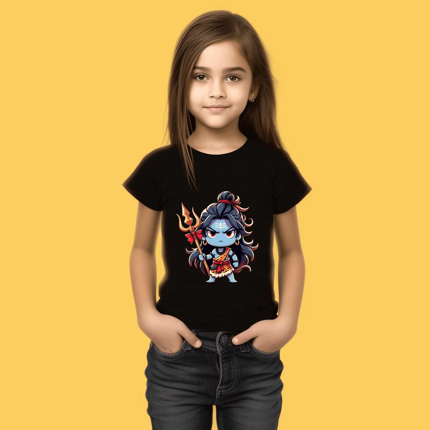 Bholenath Shiva Tshirt For Kids