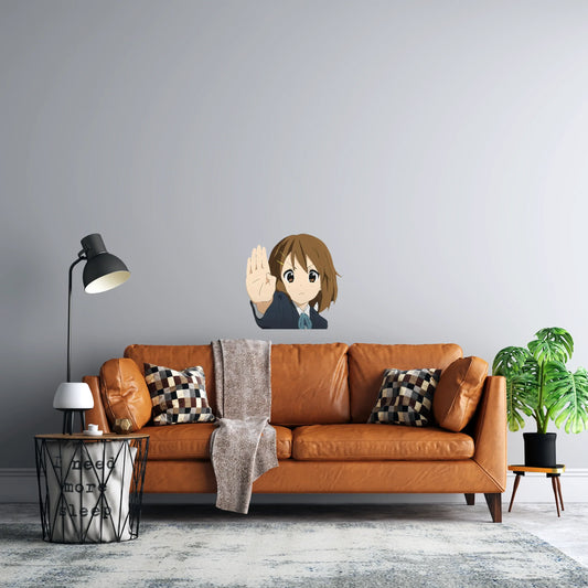 Yui Stop Sign Wall Sticker
